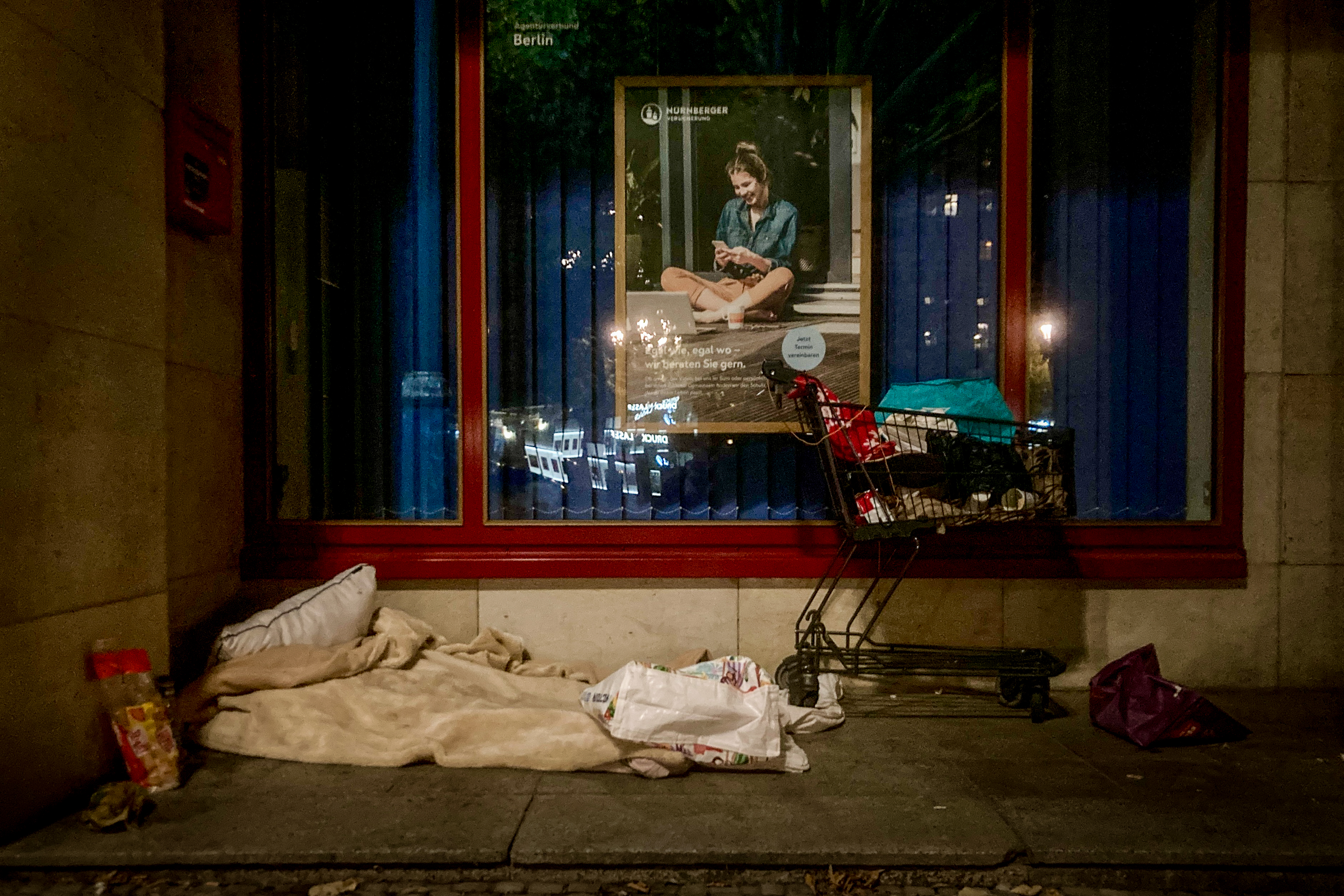 Schlafplatz Karl Marx Allee